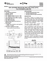 DataSheet THS4522 pdf